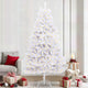 Vidaxl kunstkerstboom 300 led's pvc en staal wit