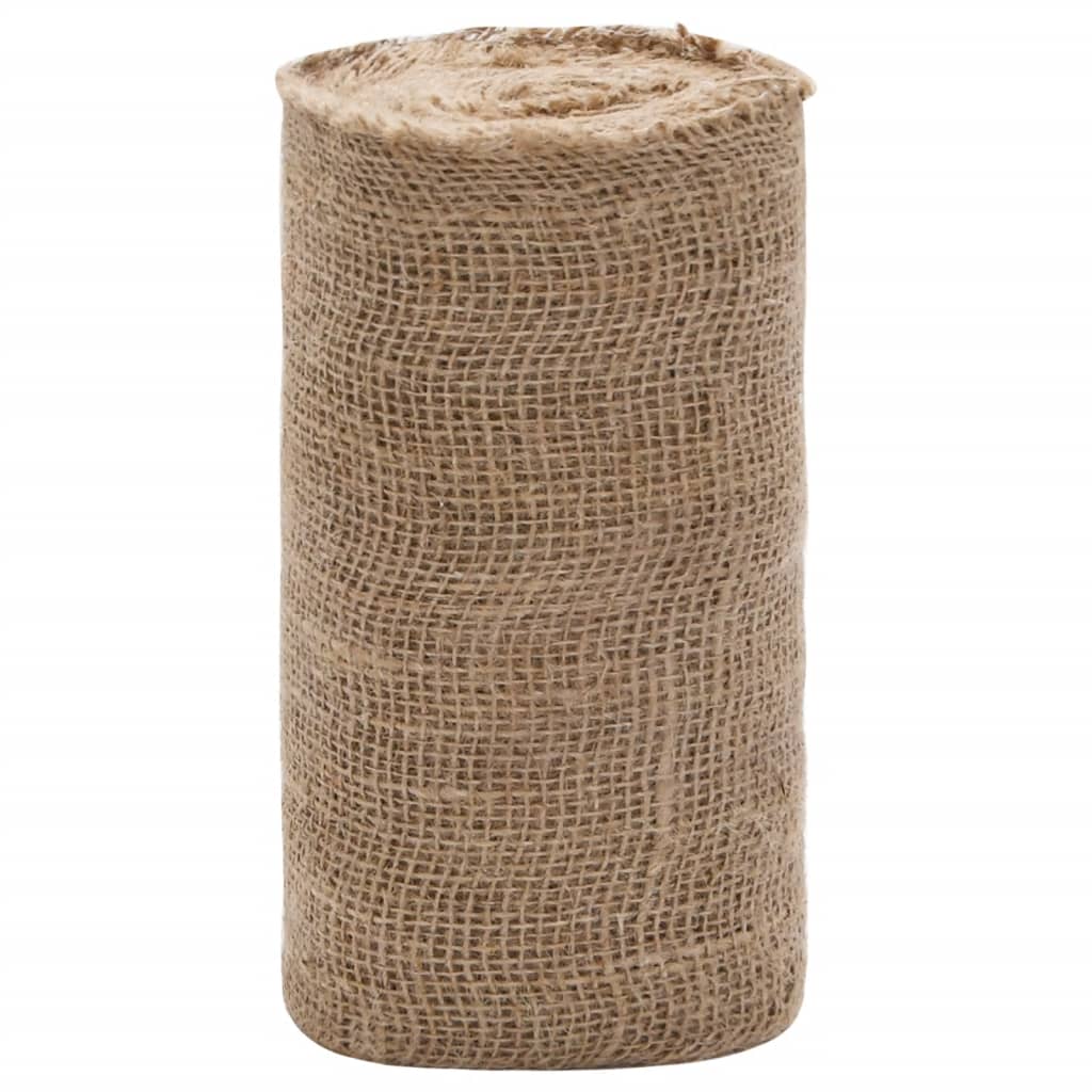 Vidaxl jute rol 200 g m² 0,25x15 m 100% jute