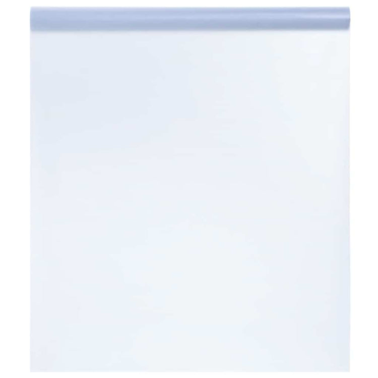 Vidaxl raamfolie statisch mat grijs 45 x 2000 cm pvc