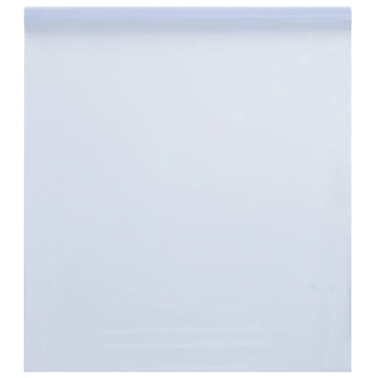 Vidaxl raamfolie statisch mat wit 60x1000 cm pvc