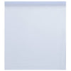 Vidaxl raamfolie statisch mat wit 90x500 cm pvc