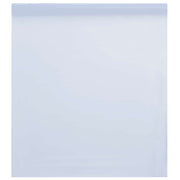 Vidaxl raamfolie statisch mat wit 90x500 cm pvc - afbeelding 1