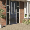 Vidaxl raamfolie statisch matzwart 60 x 500 cm pvc