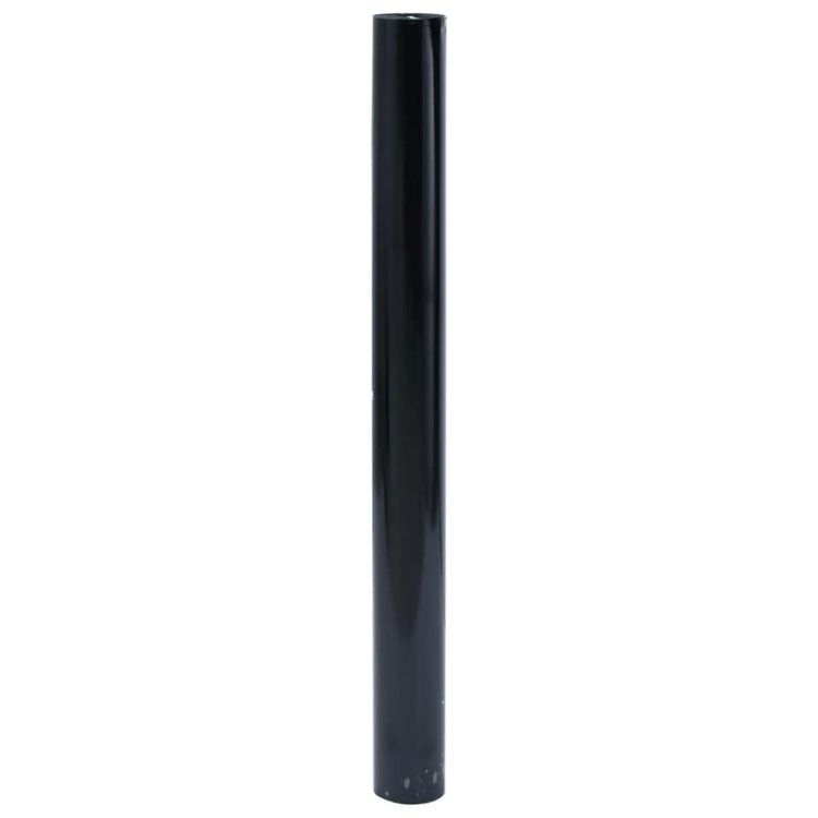 Vidaxl raamfolie statisch matzwart 90 x 2000 cm pvc