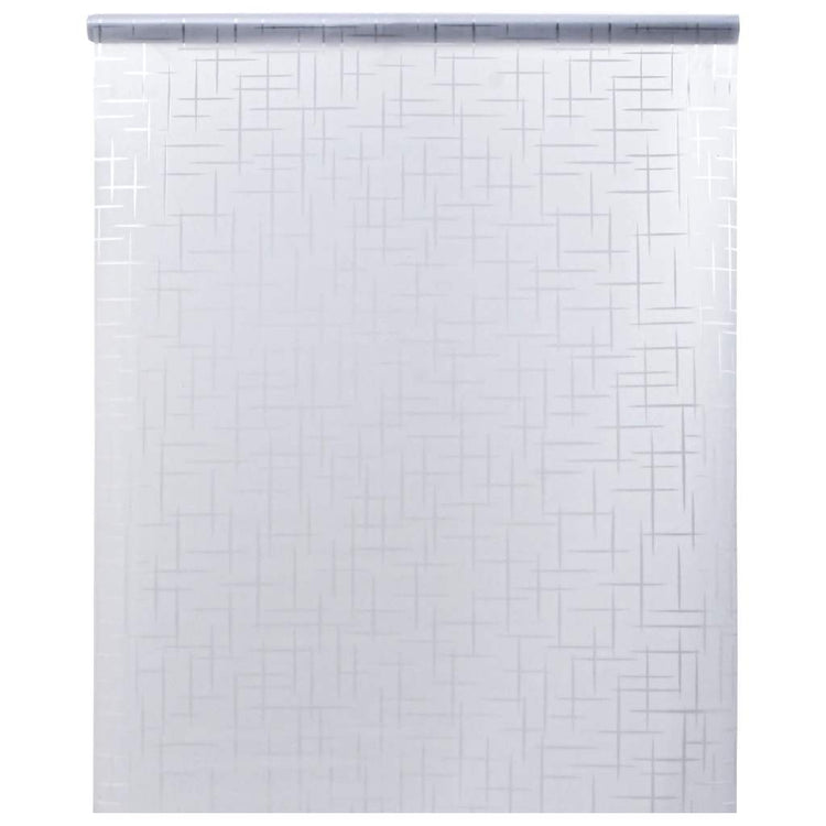 Vidaxl raamfolie sterrenpatroon mat 90x500 cm pvc