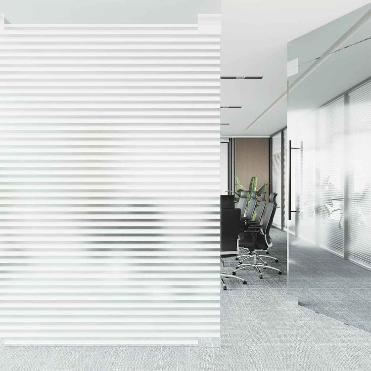 Vidaxl raamfolie strepenpatroon mat 60x500 cm pvc