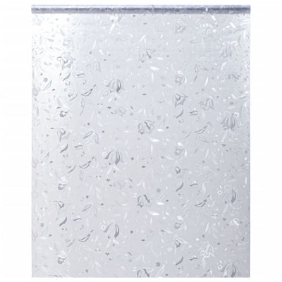 Vidaxl raamfolie bloemenpatroon mat 60x500 cm pvc