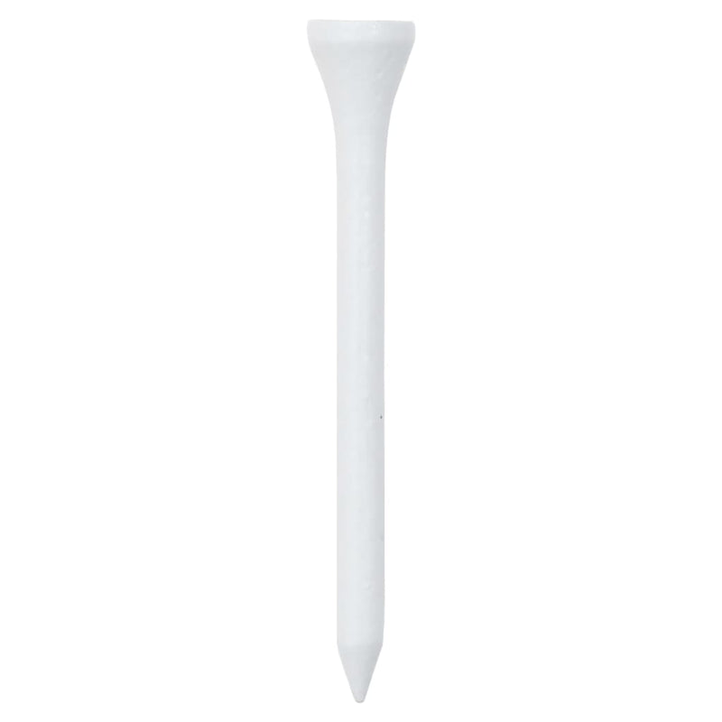 Vidaxl 1000 st golftees 54 mm bamboe wit