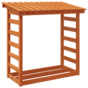 Vidaxl haardhoutrek 108x64,5x110 cm massief grenenhout wasbruin - afbeelding 2
