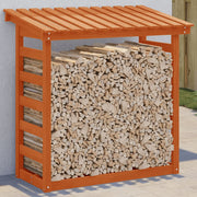 Vidaxl haardhoutrek 108x64,5x110 cm massief grenenhout wasbruin - afbeelding 1