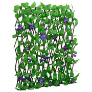 Vidaxl kunstplant klimop op latwerk uittrekbaar 180x60 cm groen - afbeelding 1