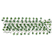 Vidaxl kunstplant druivenblad op latwerk uittrekbaar 180x60 cm groen - afbeelding 3