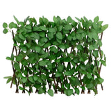 Vidaxl kunstplant klimop op latwerk 5 st uittrekbaar 180x30 cm groen - afbeelding 3