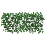 Vidaxl kunstplant klimop op latwerk 5 st uittrekbaar 180x30 cm groen - afbeelding 3