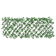 Vidaxl kunstplant klimop op latwerk uittrekbaar 180x60 cm groen - afbeelding 3