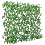 Vidaxl kunstplant klimop op latwerk 5 st uittrekbaar 180x60 cm groen - afbeelding 2