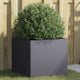 Vidaxl plantenbak 42x40x39 cm staal antracietkleurig