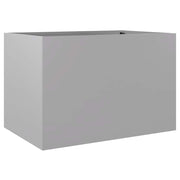 Vidaxl plantenbak 62x40x39 cm gegalvaniseerd staal zilverkleurig - afbeelding 2