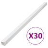 Vidaxl kabelgoot 40x25 mm 30 m pvc