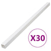 Vidaxl kabelgoot 50x25 mm 30 m pvc