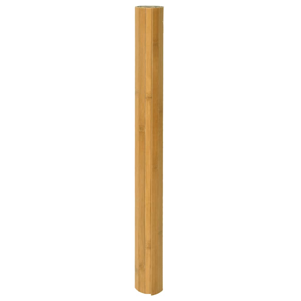 Vidaxl vloerkleed rechthoekig 60x400 cm bamboe naturel