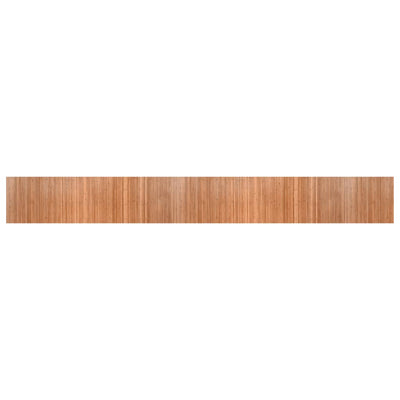 Vidaxl vloerkleed rechthoekig 60x500 cm bamboe naturel