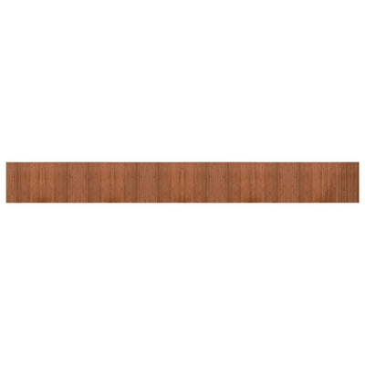 Vidaxl vloerkleed rechthoekig 60x500 cm bamboe bruin