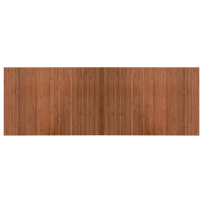 Vidaxl vloerkleed rechthoekig 70x200 cm bamboe bruin