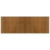 Vidaxl vloerkleed rechthoekig 70x200 cm bamboe bruin