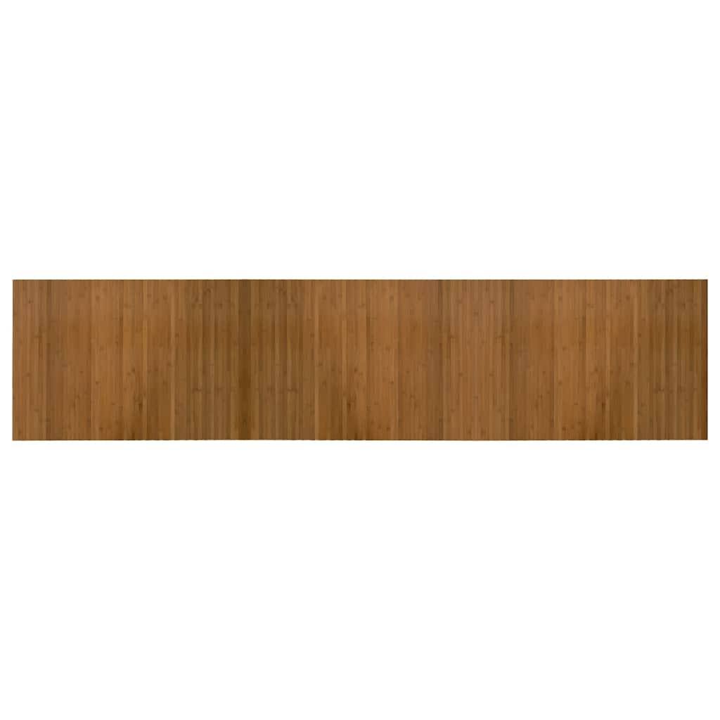 Vidaxl vloerkleed rechthoekig 70x300 cm bamboe bruin