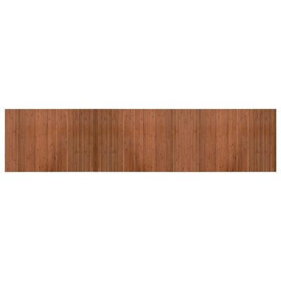Vidaxl vloerkleed rechthoekig 70x300 cm bamboe bruin