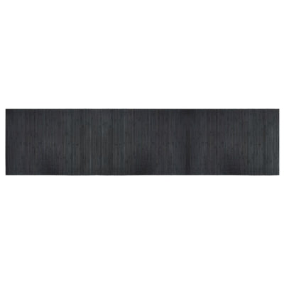 Vidaxl vloerkleed rechthoekig 70x300 cm bamboe grijs