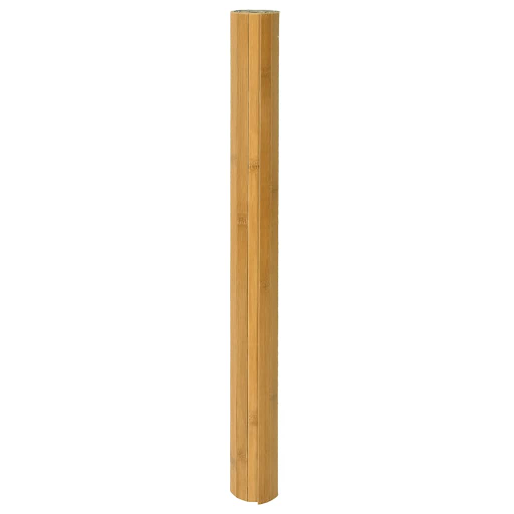 Vidaxl vloerkleed rechthoekig 70x500 cm bamboe naturel