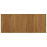 Vidaxl vloerkleed rechthoekig 80x200 cm bamboe bruin - afbeelding 2