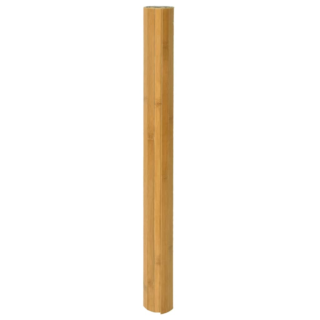Vidaxl vloerkleed rechthoekig 80x400 cm bamboe naturel