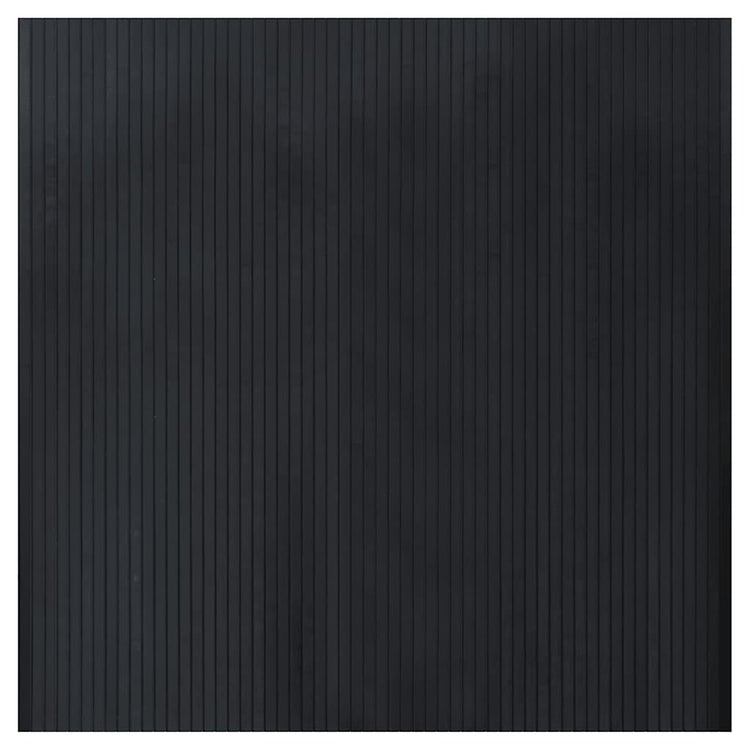 Vidaxl vloerkleed rechthoekig 100x100 cm bamboe zwart
