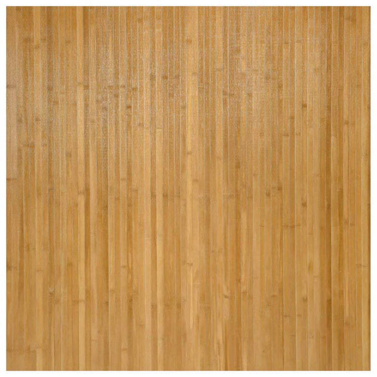 Vidaxl vloerkleed rechthoekig 100x100 cm bamboe naturel
