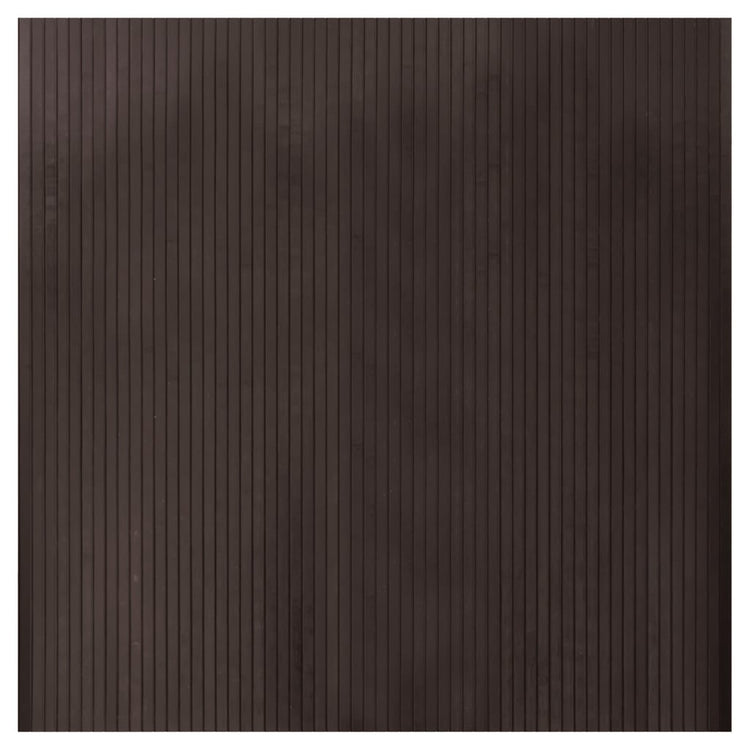 Vidaxl vloerkleed rechthoekig 100x100 cm bamboe donkerbruin