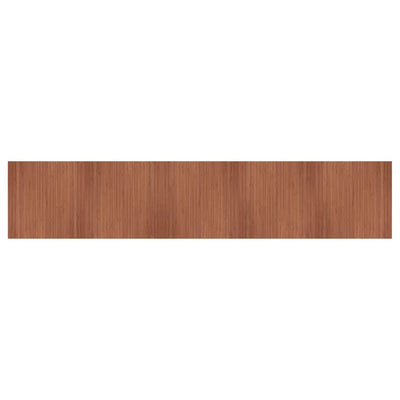 Vidaxl vloerkleed rechthoekig 100x500 cm bamboe bruin