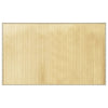 Vidaxl vloerkleed rechthoekig 60x100 cm bamboe lichtnaturel
