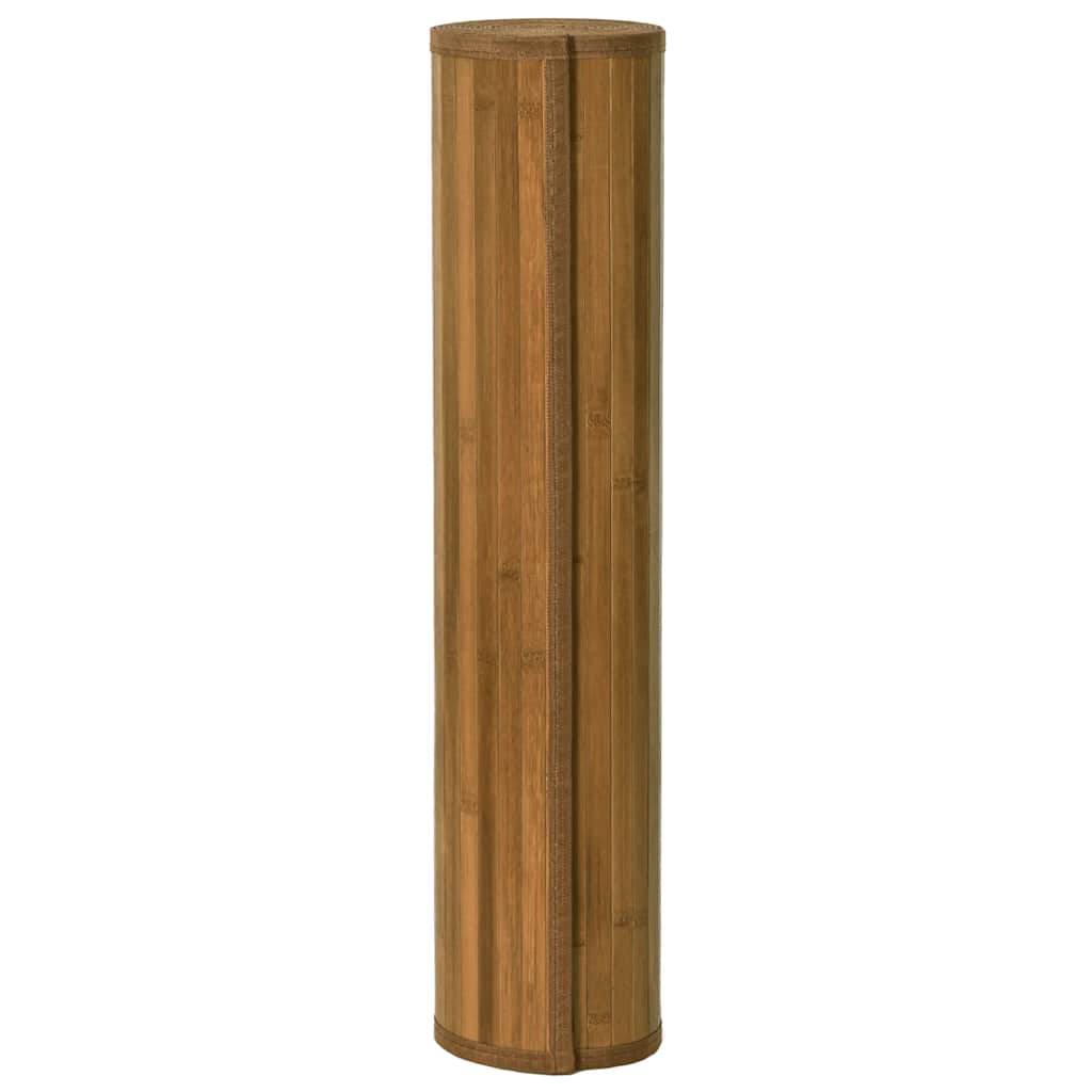 Vidaxl vloerkleed rechthoekig 60x300 cm bamboe bruin