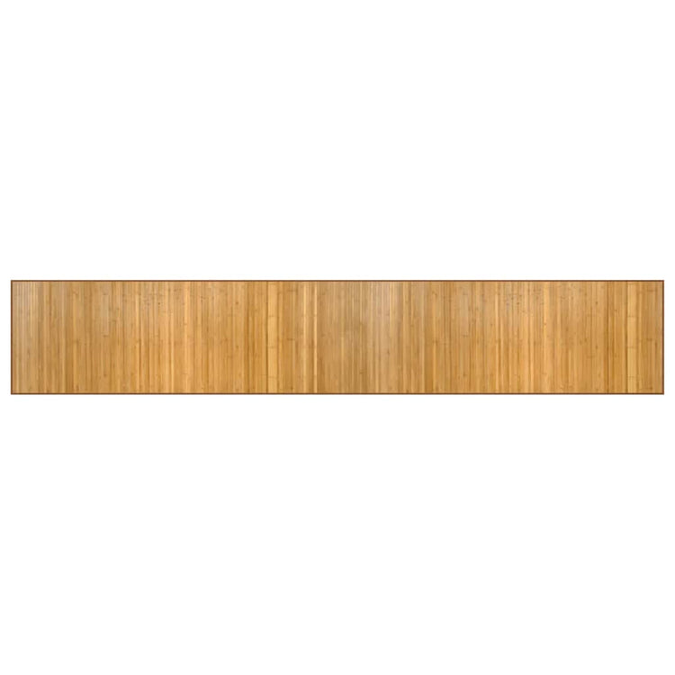 Vidaxl vloerkleed rechthoekig 60x400 cm bamboe naturel