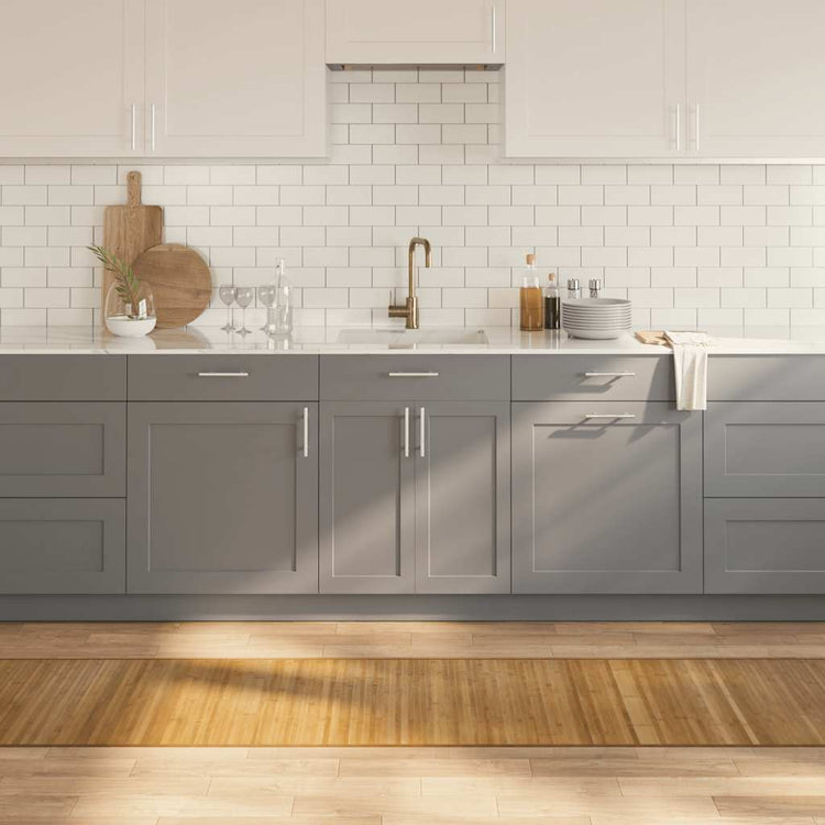 Vidaxl vloerkleed rechthoekig 60x400 cm bamboe naturel