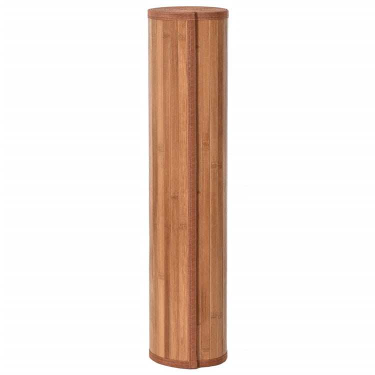 Vidaxl vloerkleed rechthoekig 60x500 cm bamboe naturel