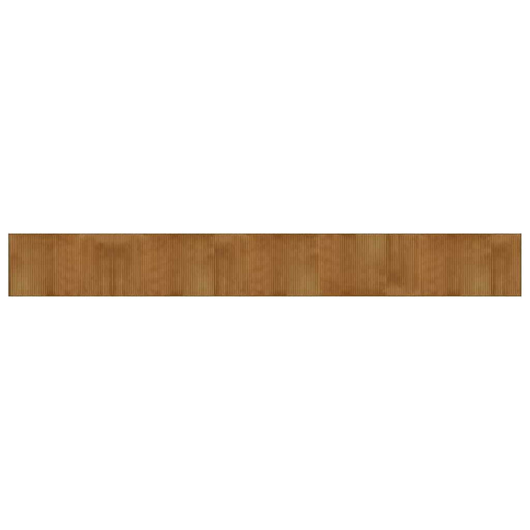 Vidaxl vloerkleed rechthoekig 60x500 cm bamboe bruin