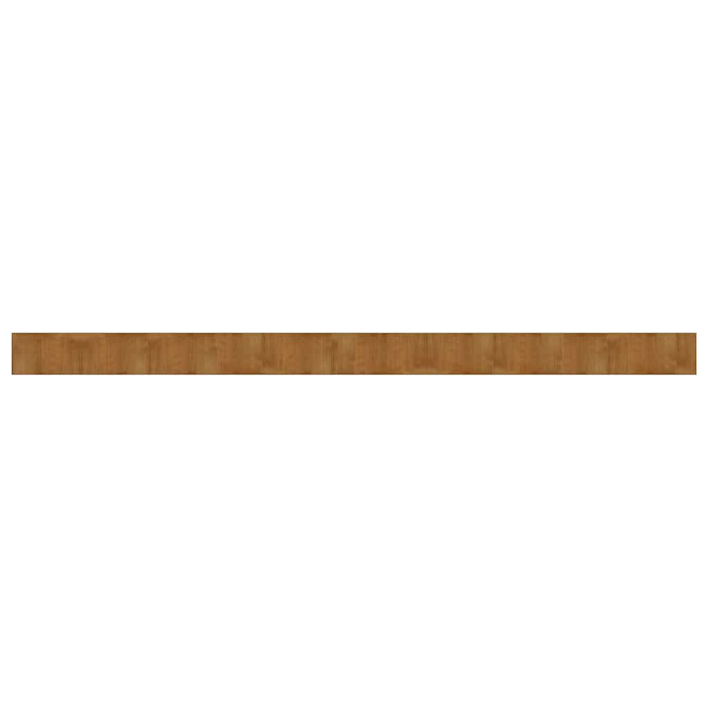 Vidaxl vloerkleed rechthoekig 60x1000 cm bamboe bruin