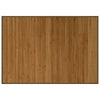 Vidaxl vloerkleed rechthoekig 70x100 cm bamboe bruin