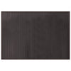 Vidaxl vloerkleed rechthoekig 70x100 cm bamboe donkerbruin