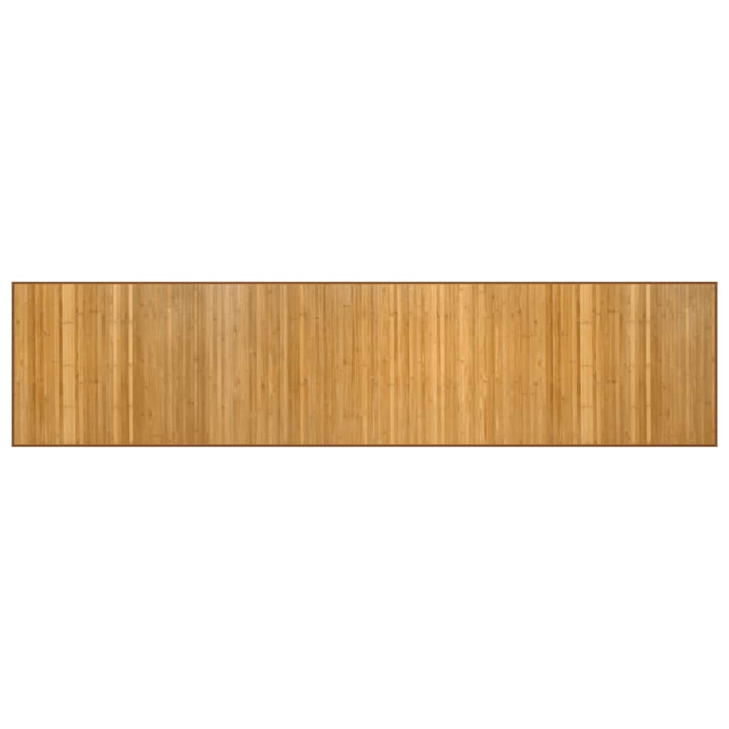 Vidaxl vloerkleed rechthoekig 70x300 cm bamboe naturel