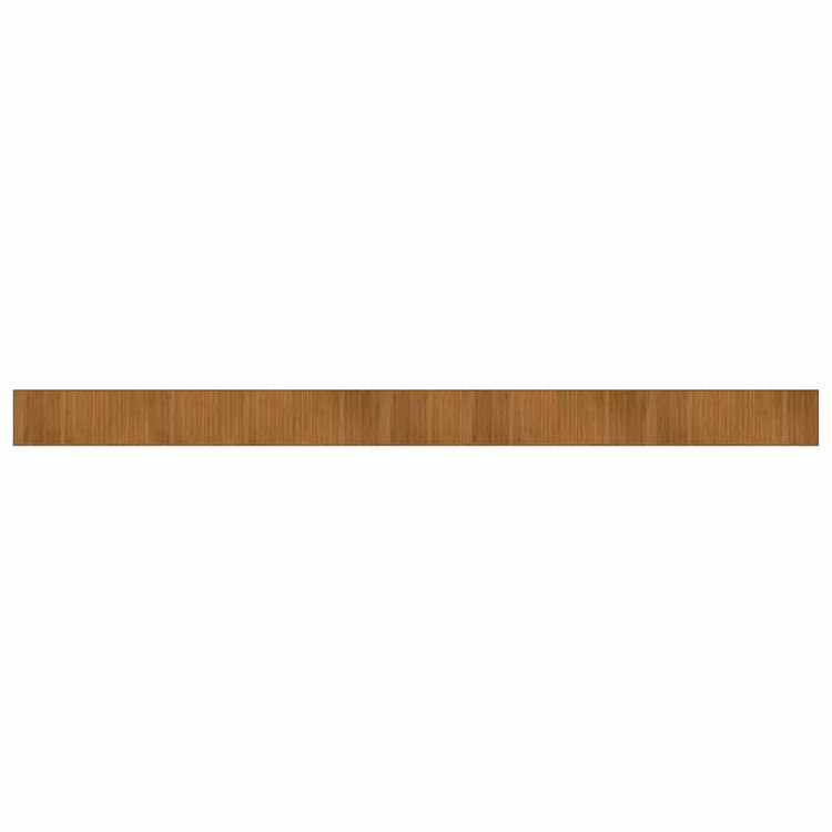 Vidaxl vloerkleed rechthoekig 70x1000 cm bamboe bruin
